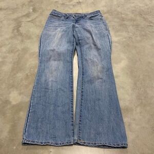 Vintage y2k 90s low rise sun faded grunge flared flares bootcut denim jeans
